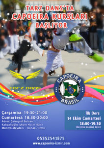 izmir capoeira kursu alsancak, capoeira brasil, capoeira dersi
